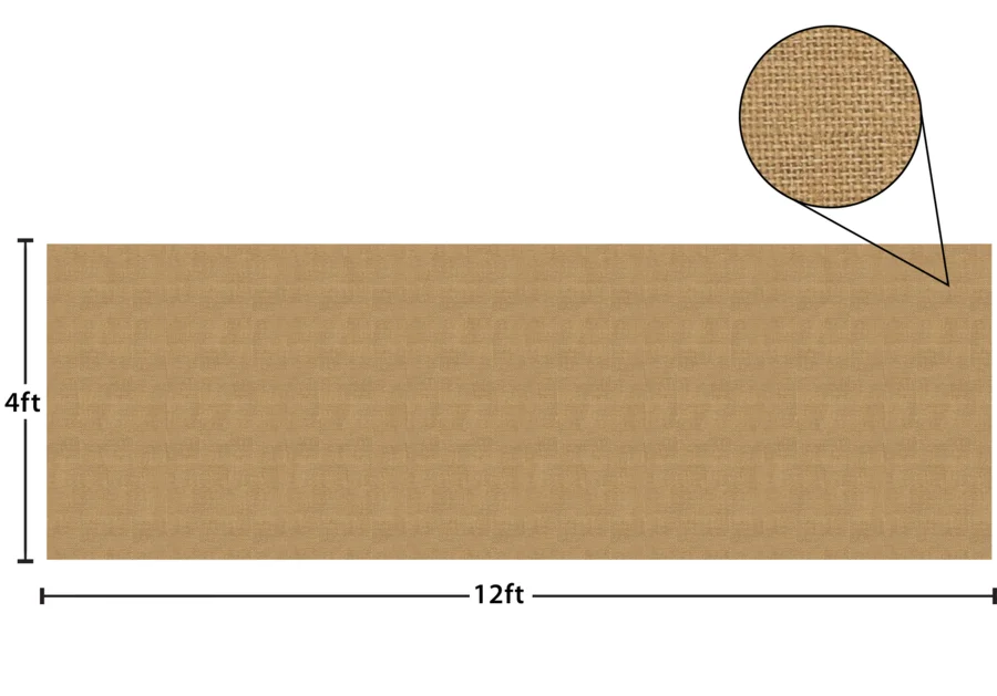 Burlap Better Than Paper Bulletin Board Roll