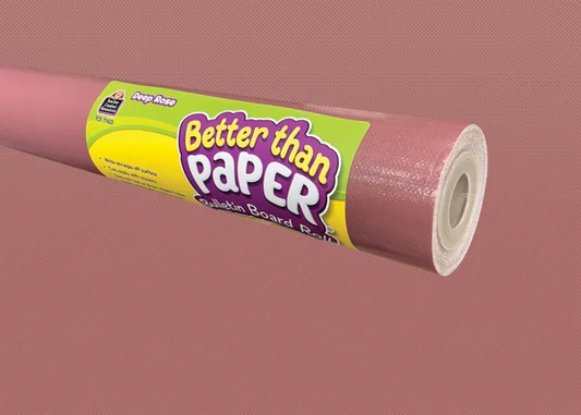 DEEP ROSE BETTER THAN PAPER BULLETIN BOARD ROLL