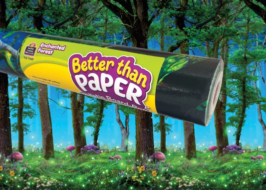 ENCHANTED FOREST BETTER THAN PAPER BULLETIN BOARD ROLL