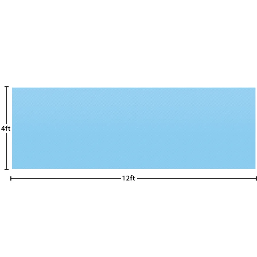 LIGHT BLUE BETTER THAN PAPER BULLETIN BOARD ROLL
