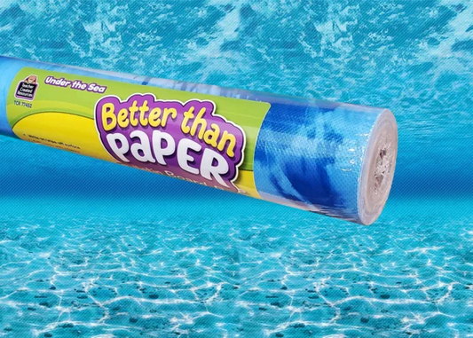 UNDER THE SEA BETTER THAN PAPER BULLETIN BOARD ROLL