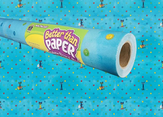 PETE THE CAT BETTER THAN PAPER BULLETIN BOARD ROLL