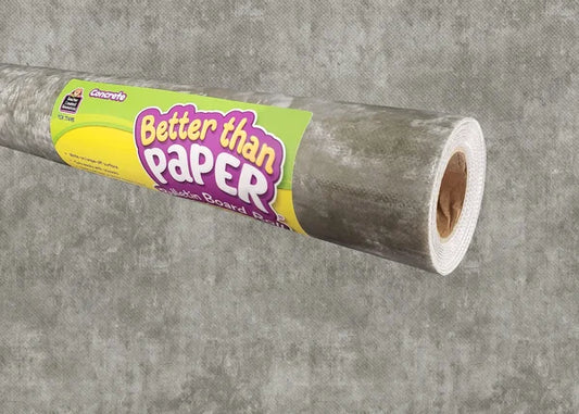 CONCRETE BETTER THAN PAPER BULLETIN BOARD ROLL