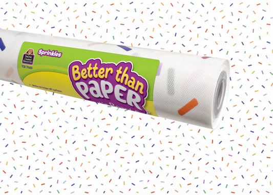 Sprinkles Better Than Paper Bulletin Board Roll