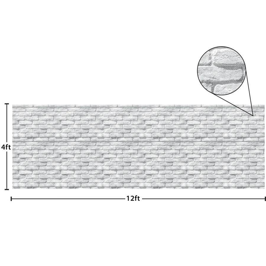 WHITE BRICK BETTER THAN PAPER BULLETIN BOARD ROLL