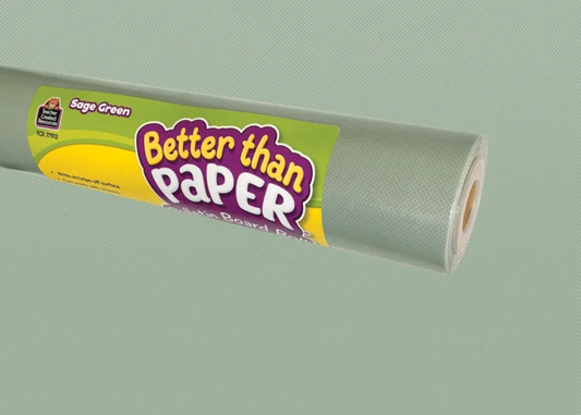 SAGE GREEN BETTER THAN PAPER BULLETIN BOARD ROLL