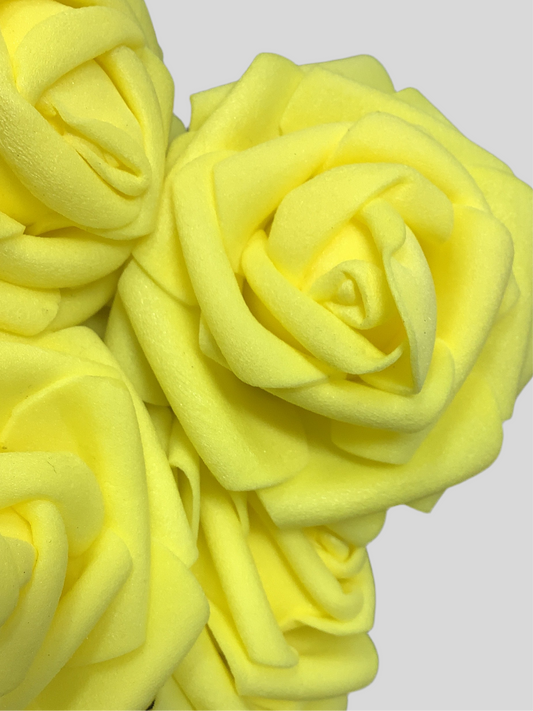 Foam Yellow Roses