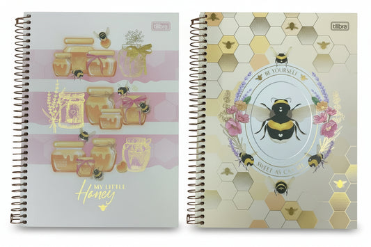 Libreta Universitaria Honey Be | 160 hojas | 10 Matérias
