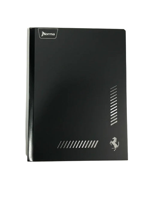 Libreta Ferrari Black Gde 200 PG