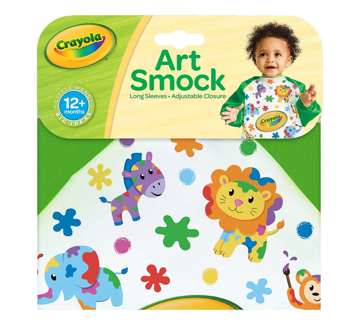 12+MO ART SMOCK CRAYOLA APRON