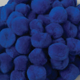 CREATIVITY STREET POM POMS ROYAL BLUE 1''