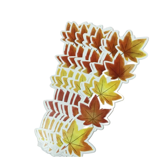 Fall Leaves Die- Cut Border Trim