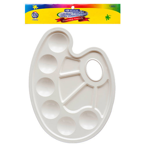 10 MIXING PALETTE W/THUMB HOLE