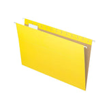 HANGING FOLDER LEGAL YELLOW