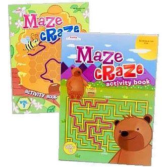 MAZE CRAZE ACTIVITY BOOK