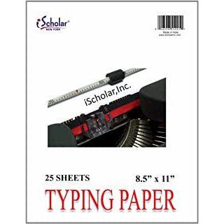 SP TYPING PAPER X 25