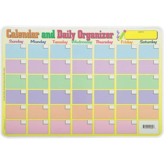 CALENDAR/THINGS TO DO PLACEMAT