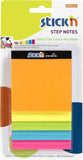 NOTAS MAGIC - 5 COLORES NEON DE DIF. TAMAñOS