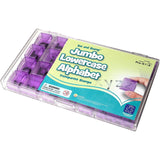 SEE & STAMP JUMBO ALPHABET TRANSPARENT STAMPS