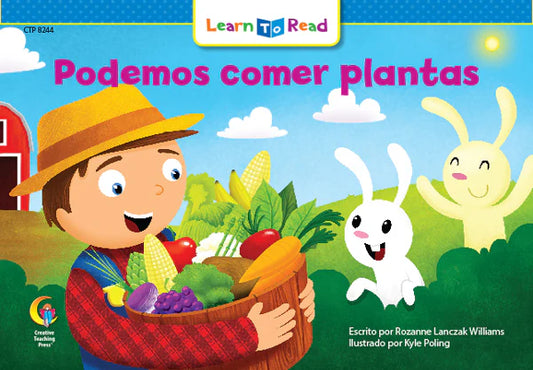 LEARN TO READ PODEMOS COMER PLANTAS LIBRO