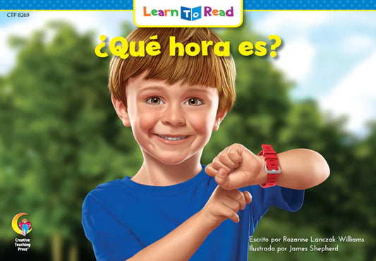 LEARN TO READ QUE HORA ES LIBRO
