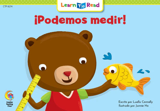 LEARN TO READ PODEMOS MEDIR LIBRO