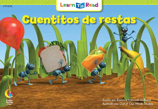 LEARN TO READ CUENTITOS DE RESTAS LIBRO