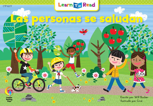 LEARN TO READ LAS PERSONAS SE SALUDAN LIBRO