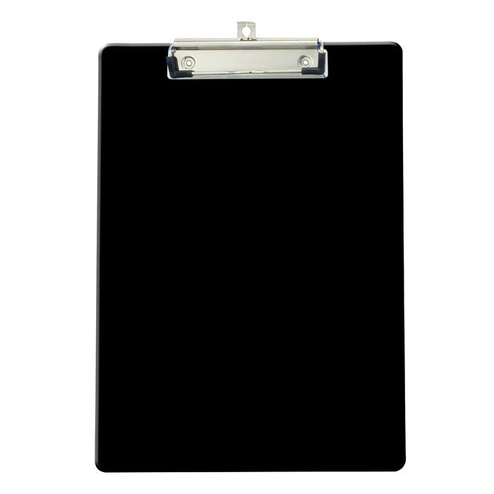 CLIPBOARD PLASTICO NEGRO CARTA