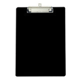 CLIPBOARD PLASTICO NEGRO CARTA