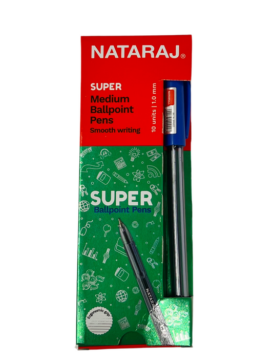 Super Medium Ball Pens | Blue 1.0M