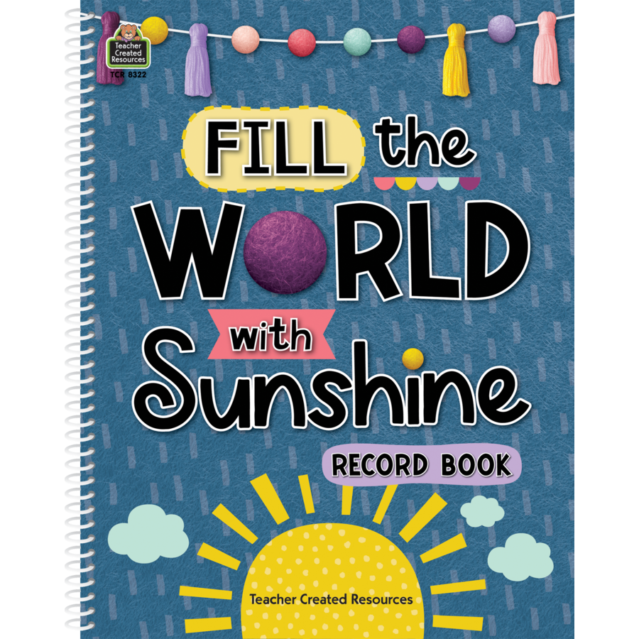 FILL THE WORLD WITH SUNSHINE RECORD BOOK