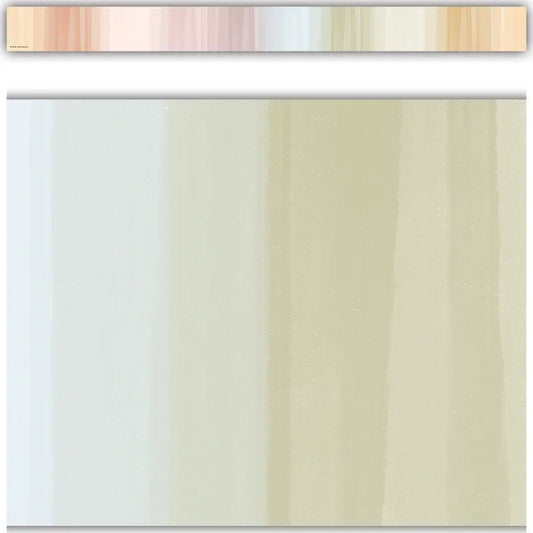 COOL TONES STRAIGHT BORDER TRIM
