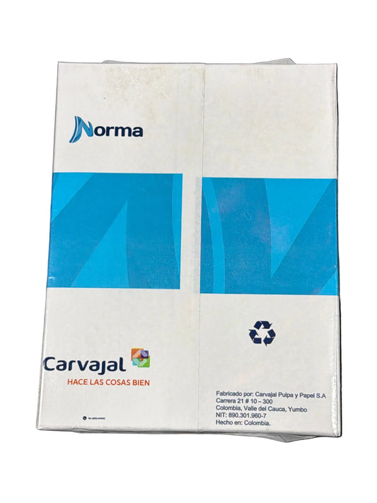Papel Fotocopia Norma 20LB 8.5" X 11" 95% Brightness