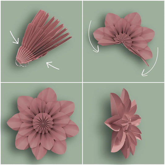 COTTAGE CHARM PAPER FLOWERS
