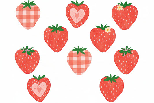 Strawberry Patch Accent
