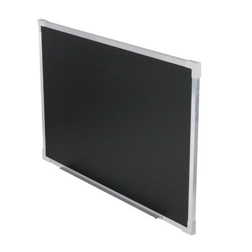 ALUMINUM FRAME BLACK CHALKBOARD 24" X 36"