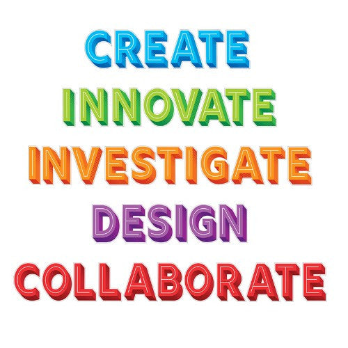 STEM/STEAM JUMBO WORDS BULLETIN BOARD