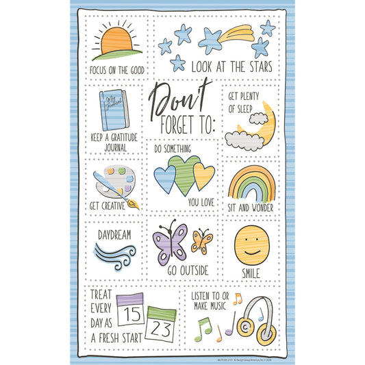 A CLOSE-KNIT CLASS DON'T FORGET POSTER