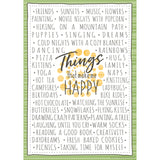 A CLOSEKNIT CLASS THINGS THAT MAKE ME HAPPY POSTER