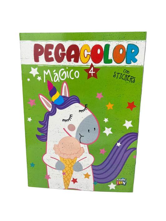 LIBRO | PEGACOLOR 4 & STICKERS
