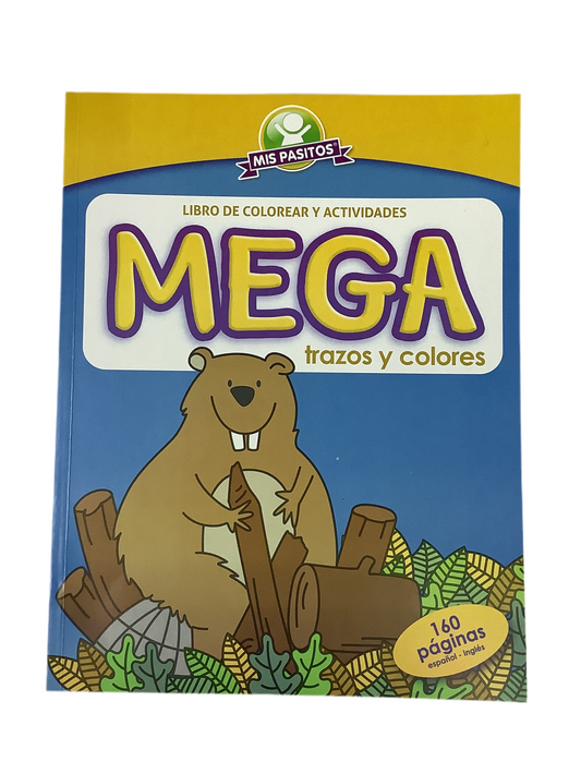 LIBRO MEGA TRAZOS Y COLORES