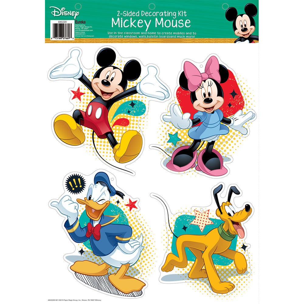 2-SIDED MICKEY MOUSE DECO KIT