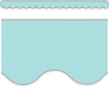 PASTEL BLUE SCALLOPED BORDER TRIM