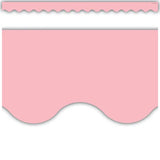 PASTEL PINK SCALLOPED BORDER TRIM