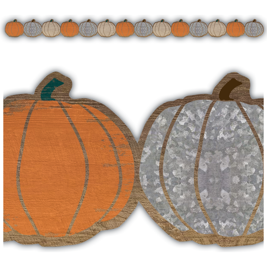 HOME SWEET CLASSROOM PUMPKINS DIE CUT BORDER