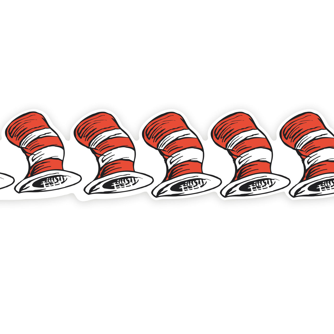 CAT IN THE HAT DIE-CUT BORDER