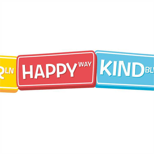 A TEACHABLE TOWN HAPPY STREET SIGNS BORDER