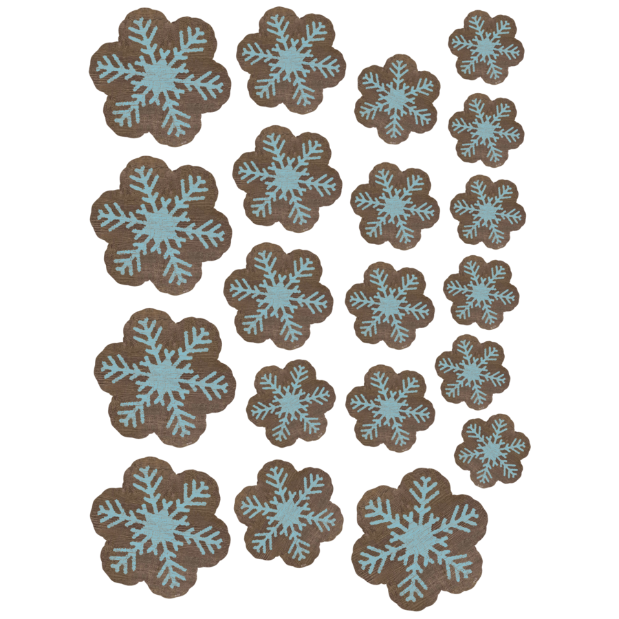 HOME SWEET CLASSROOM SNOWFLAKES ACCENTS
