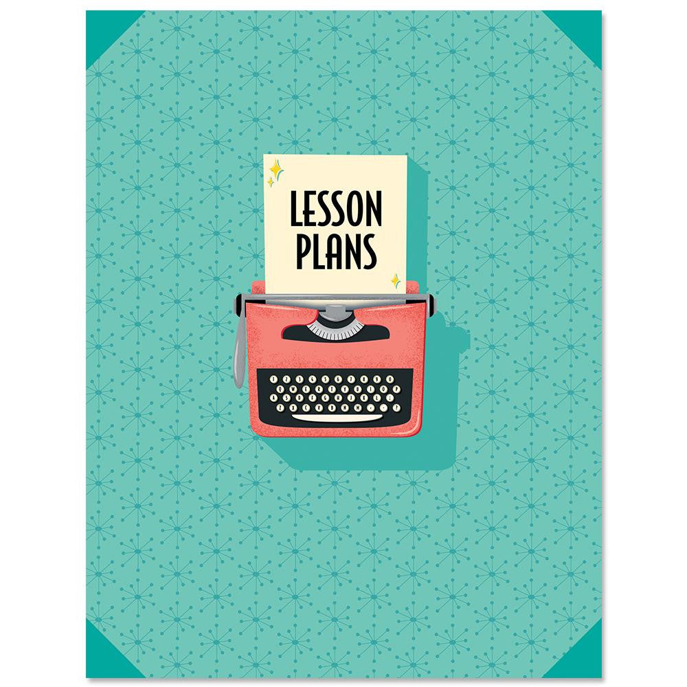 MID-CENTURY MOD LESSON PLAN BOOK